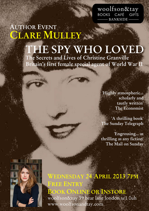 Clare Mulley - The Spy Who Loved - Woolfson & Tay Independent Bookshop ...